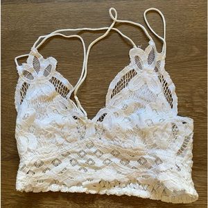 Free people bralette - white